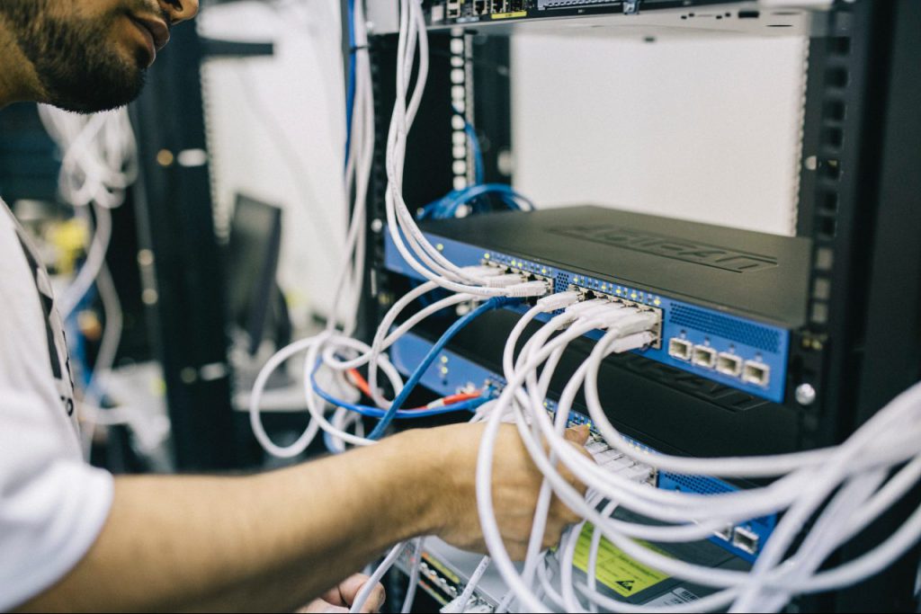 Infra estrutura de rede e cabeamento